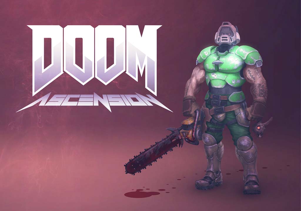 an illustration of the Doom Space Marine